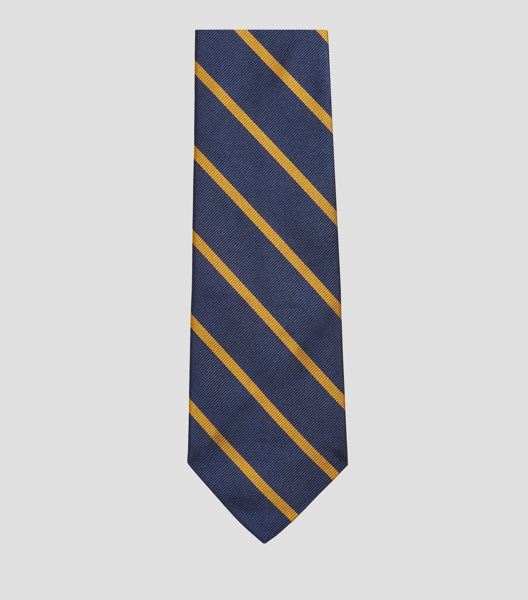 Corbata de seda repp a rayas Hombre